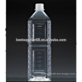 1000ml Plastic clear square shape juice bottle